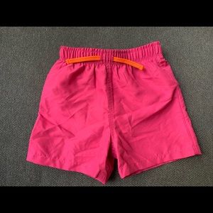 Primary kids pink swim shorts 18-24